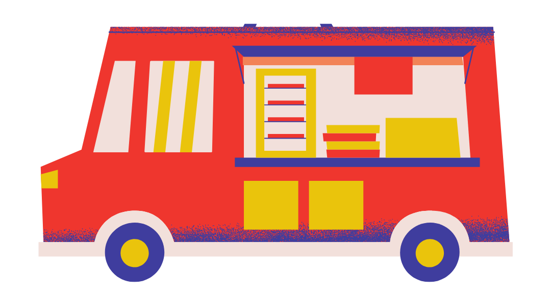 Red Food Truck Clip Art